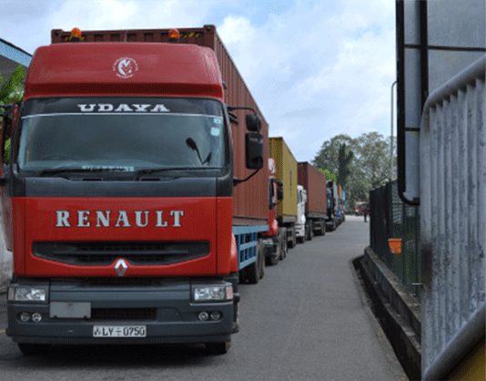 Export Dispatched containers